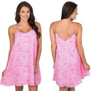 LAUREN James Ruffle Some Feathers Lola Swing Dress